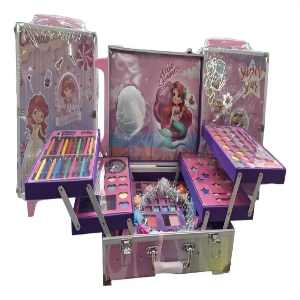 KIT DE MAQUILLAJE PARA NIÑAS UNICORNIO
