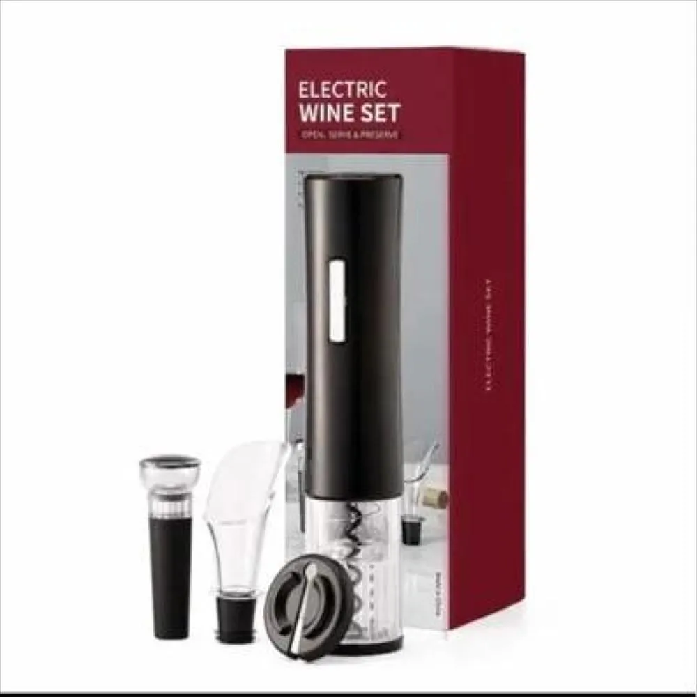 KIT DESCORCHADOR DE VINO PILA