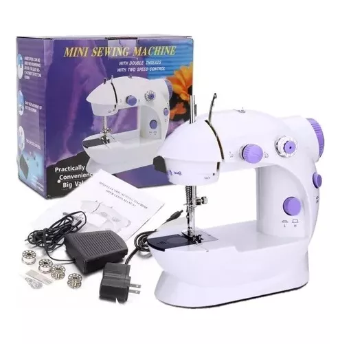 MAQUINA DE COSER SENCILLA CAJA MORADA
