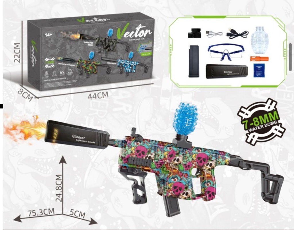 PISTOLA HIDROGEL VECTOR 