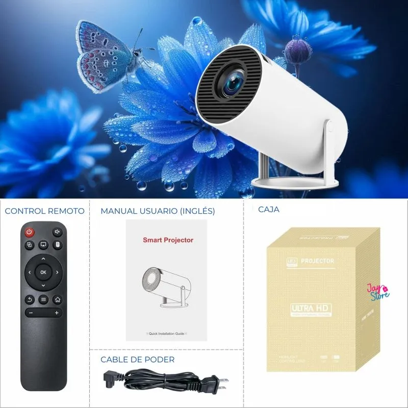PROYECTOR HY300 CILINDRO BLANCO