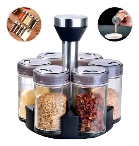 CONDIMENTERO GIRATORIO X6