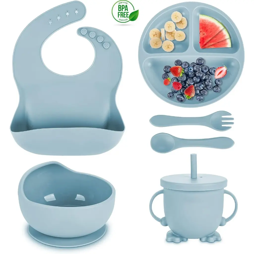 SET DE SILICONA PARA BEBE