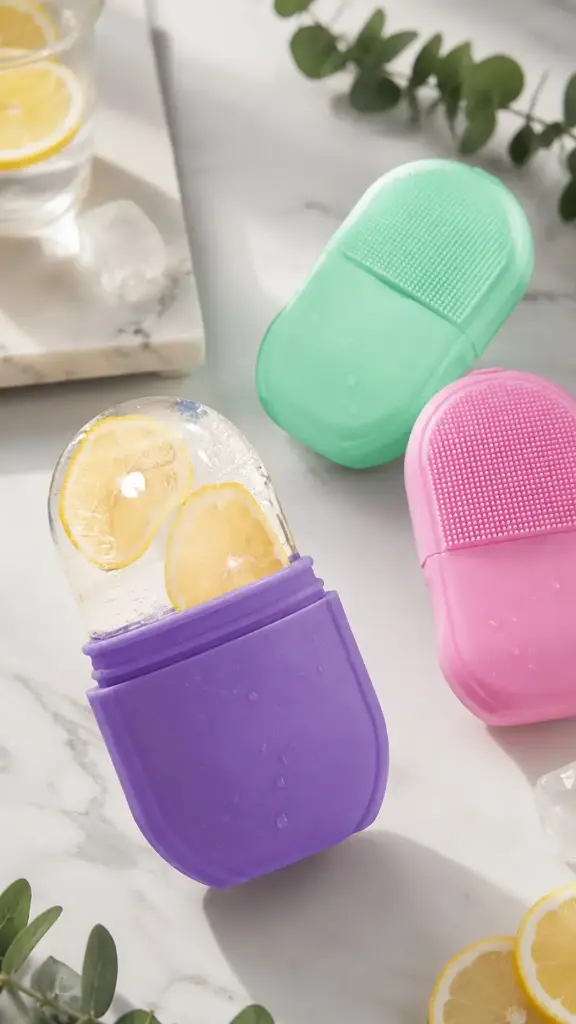 MOLDE SILICONA HIELO FACIAL